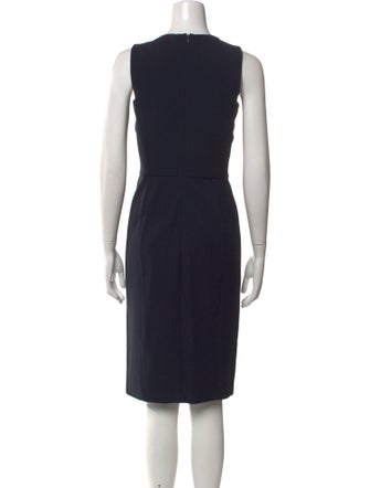 Derek Lam V-Neck Knee-Length Dress