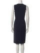 Derek Lam V-Neck Knee-Length Dress