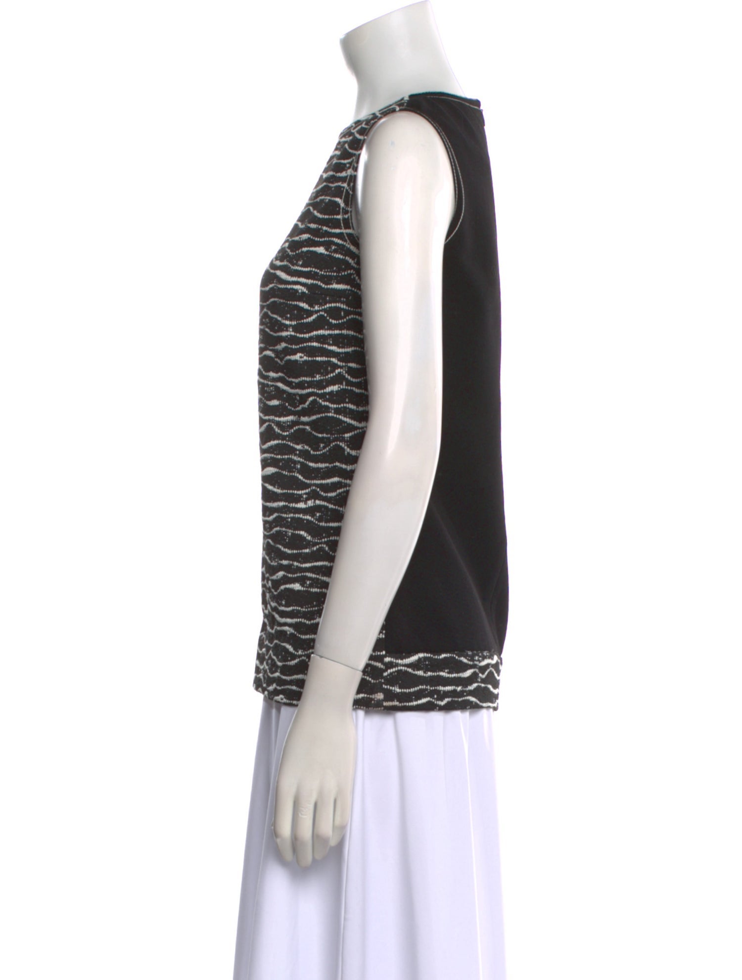 Derek Lam 2015 Printed Top