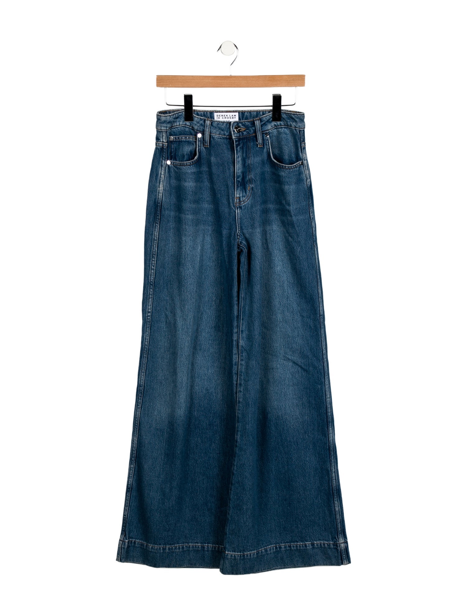 Derek Lam High-Rise Wide Leg Jeans