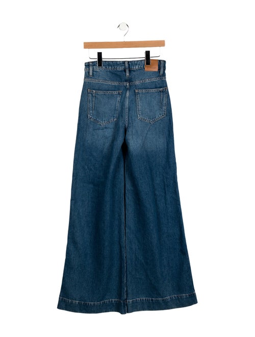 Derek Lam High-Rise Wide Leg Jeans