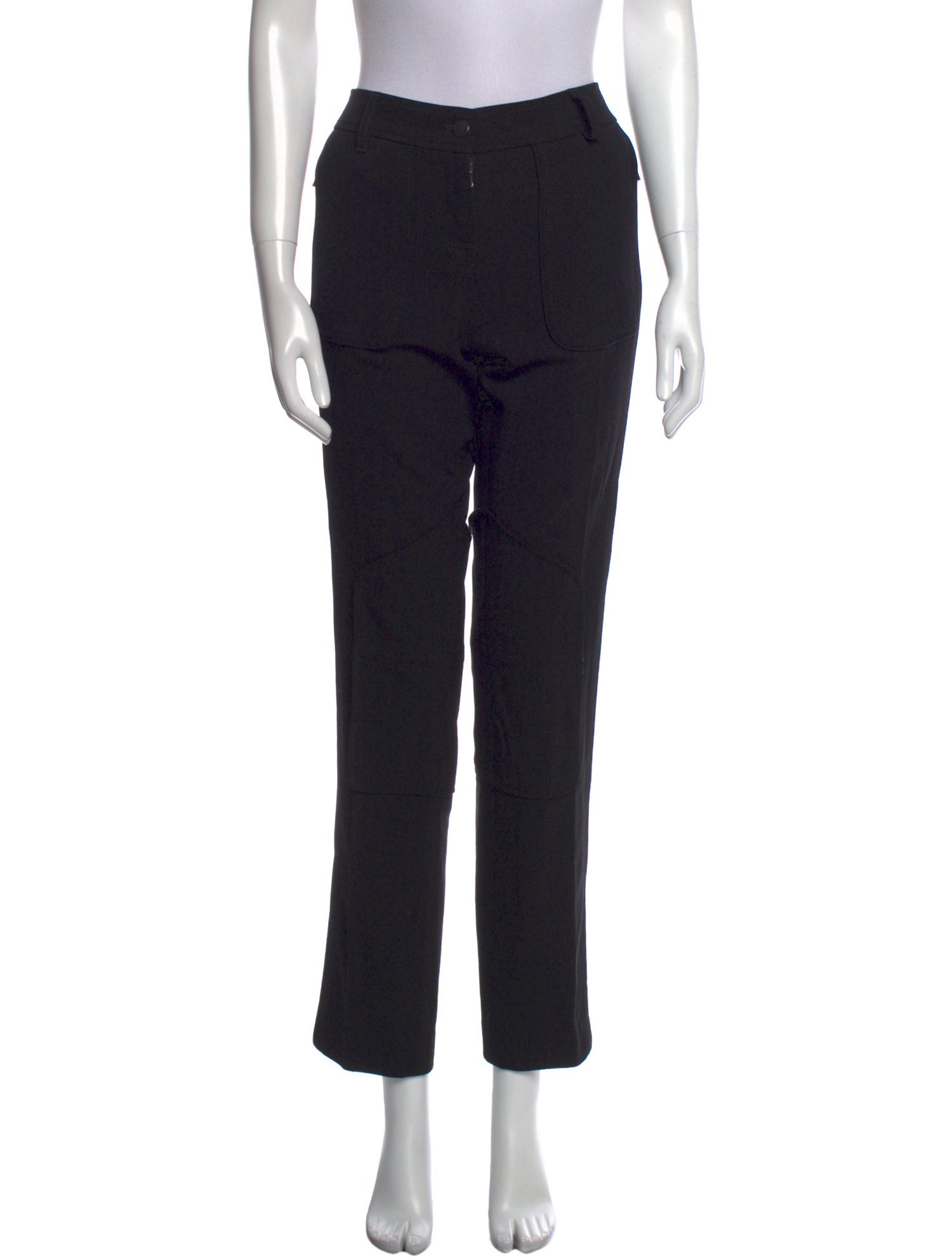 Derek Lam Virgin Wool Straight Leg Pants