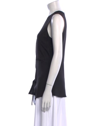 Derek Lam Silk V-Neck Top