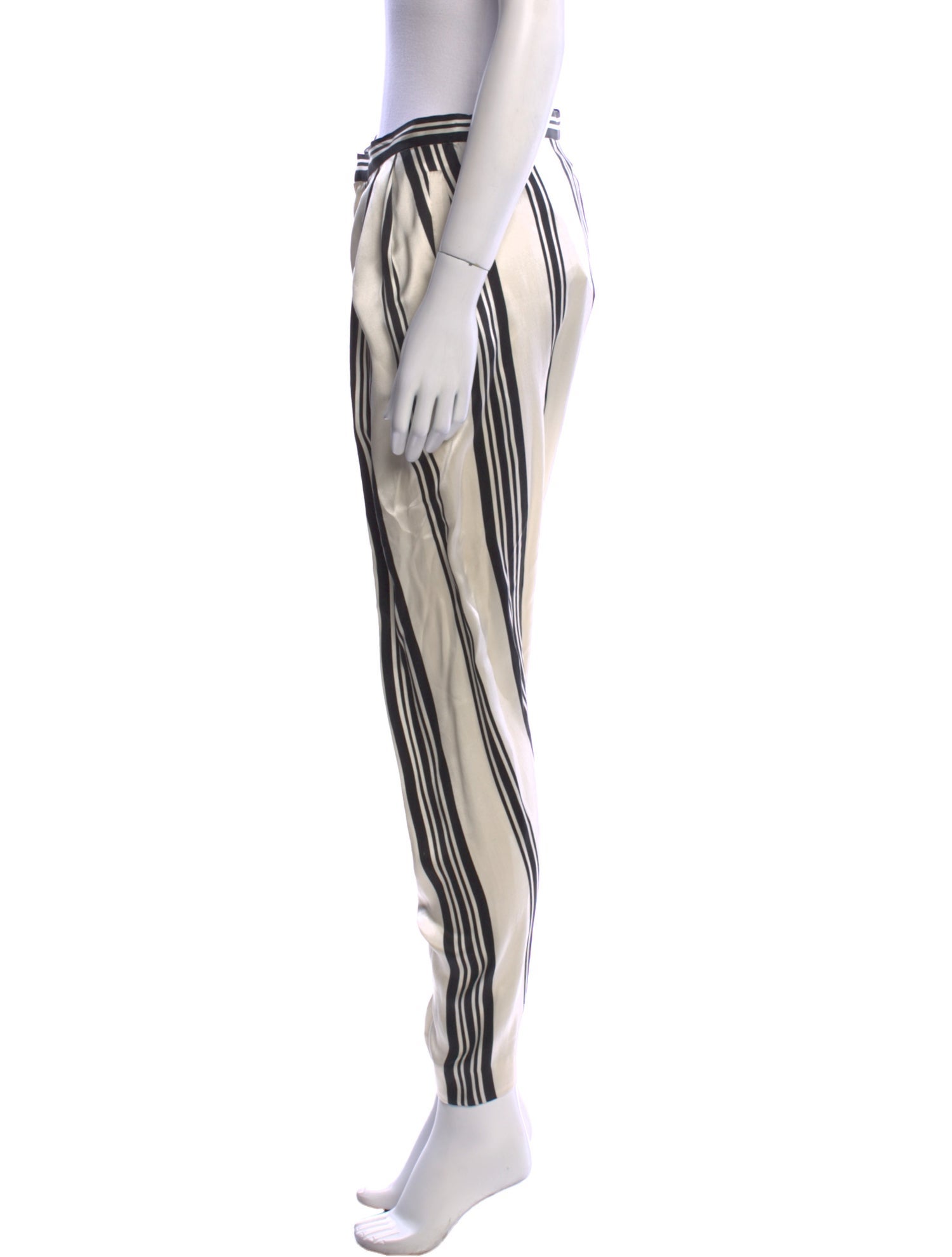 Derek Lam Silk Skinny Leg Pants