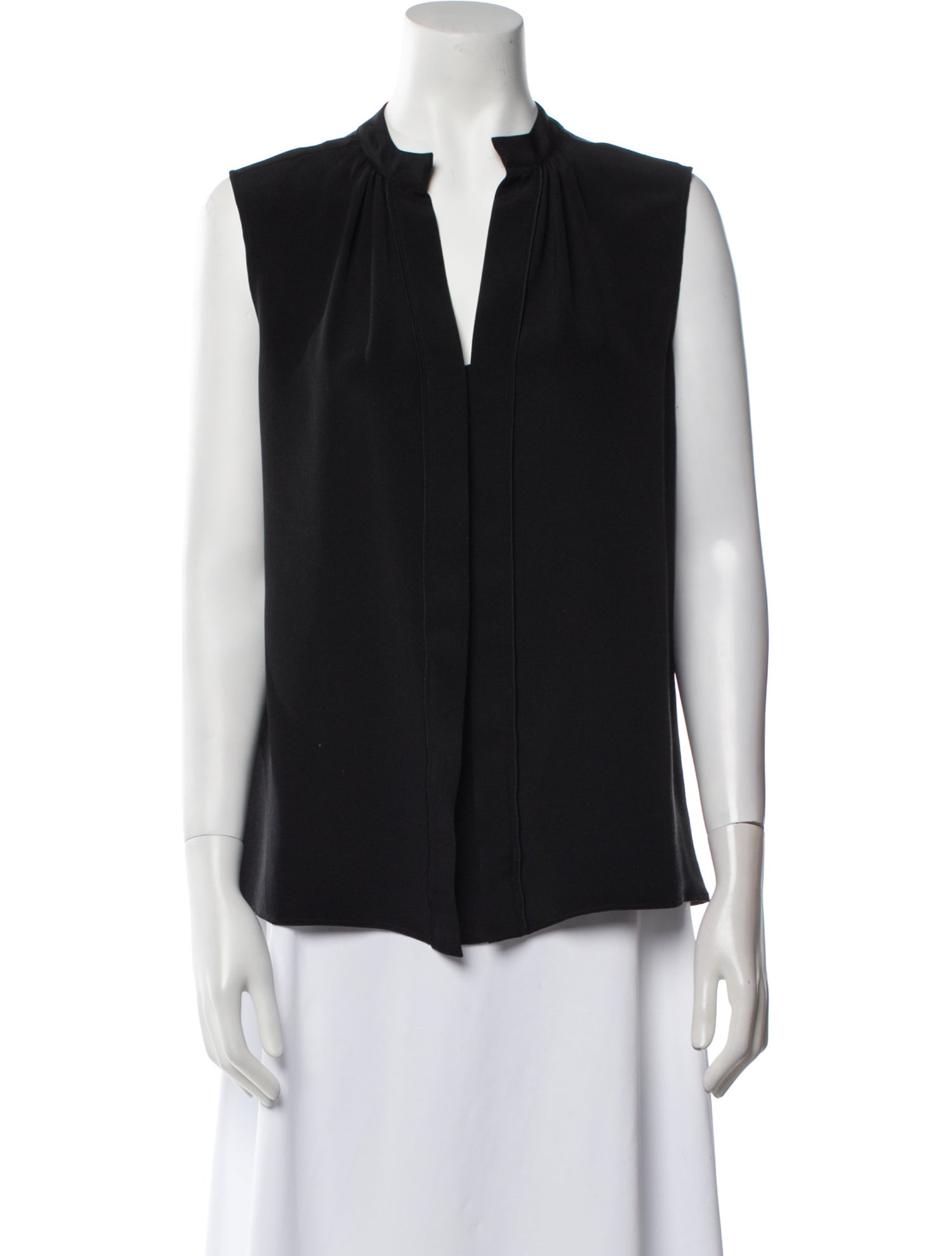 Derek Lam Silk V-Neck Blouse