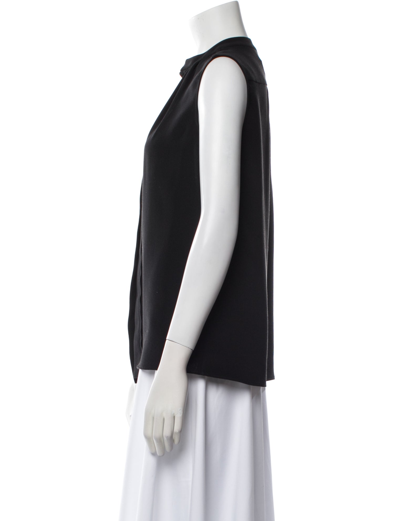 Derek Lam Silk V-Neck Blouse