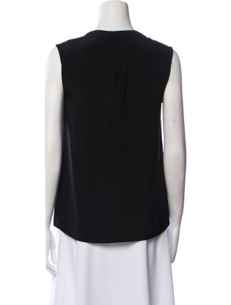 Derek Lam Silk V-Neck Blouse