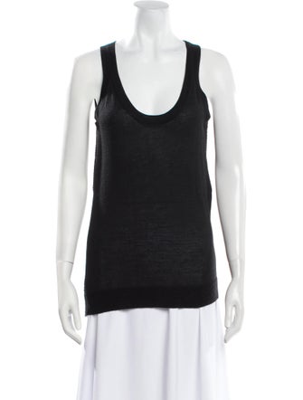 Derek Lam Scoop Neck Sleeveless Top