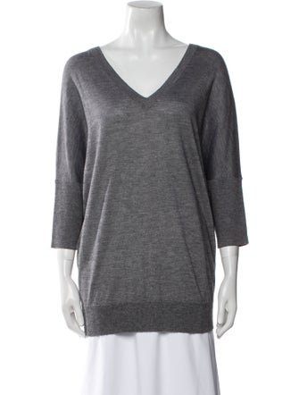 Derek Lam Cashmere V-Neck Sweater
