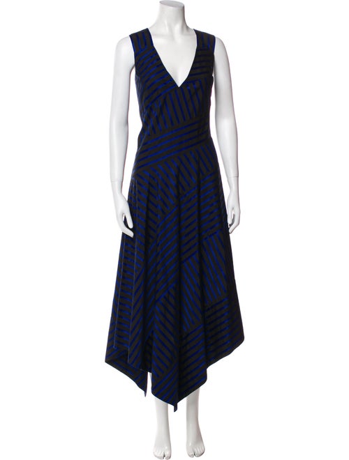Derek Lam Striped Long Dress