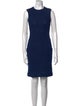 Derek Lam Striped Knee-Length Dress