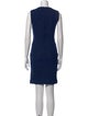 Derek Lam Striped Knee-Length Dress