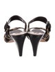 Derek Lam Ponyhair Animal Print Slides