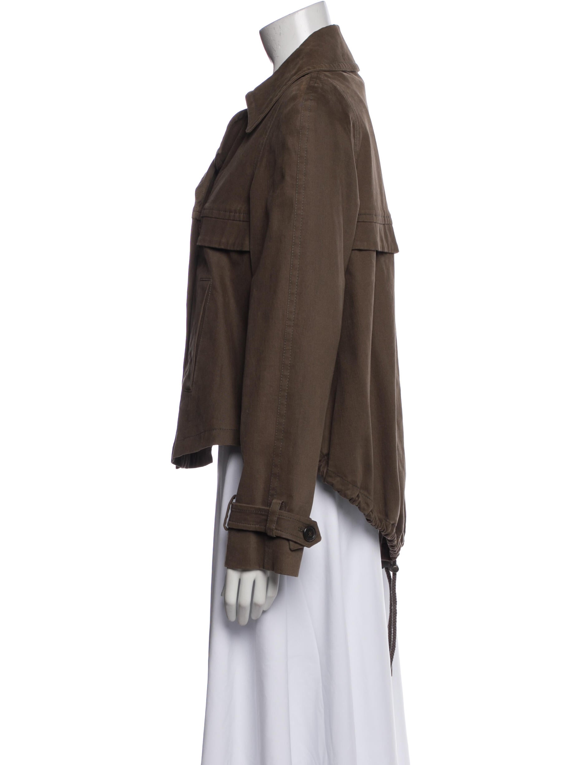 Derek Lam Virgin Wool Biker Jacket