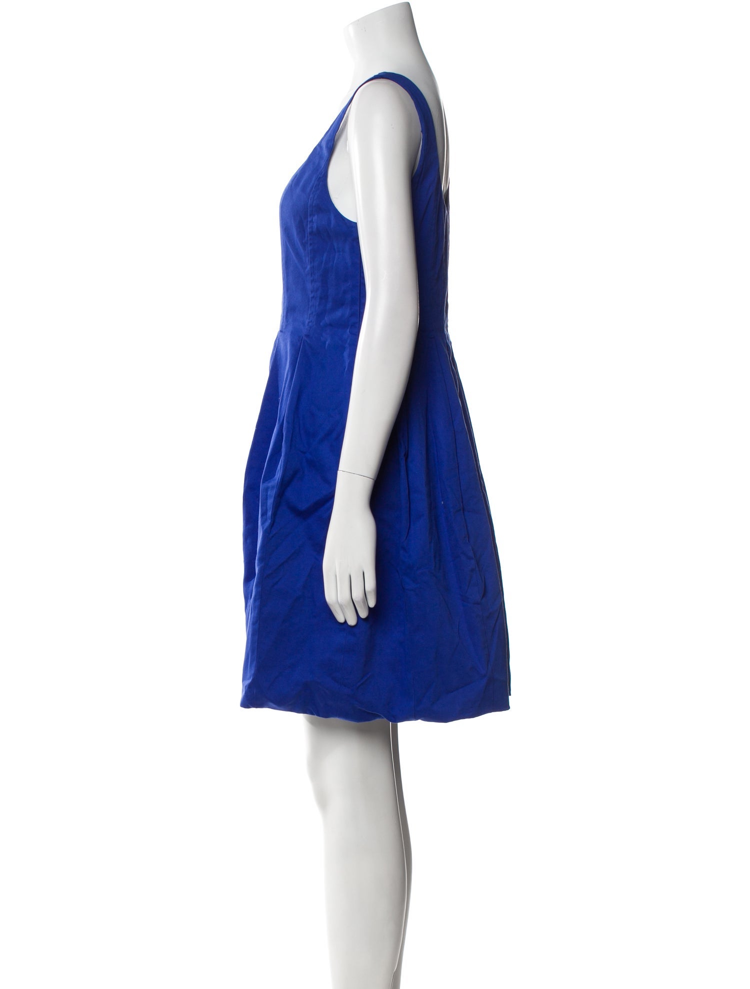 Derek Lam Scoop Neck Mini Dress