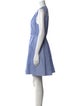 Derek Lam V-Neck Mini Dress