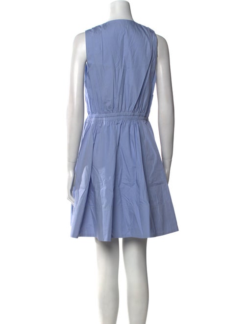 Derek Lam V-Neck Mini Dress