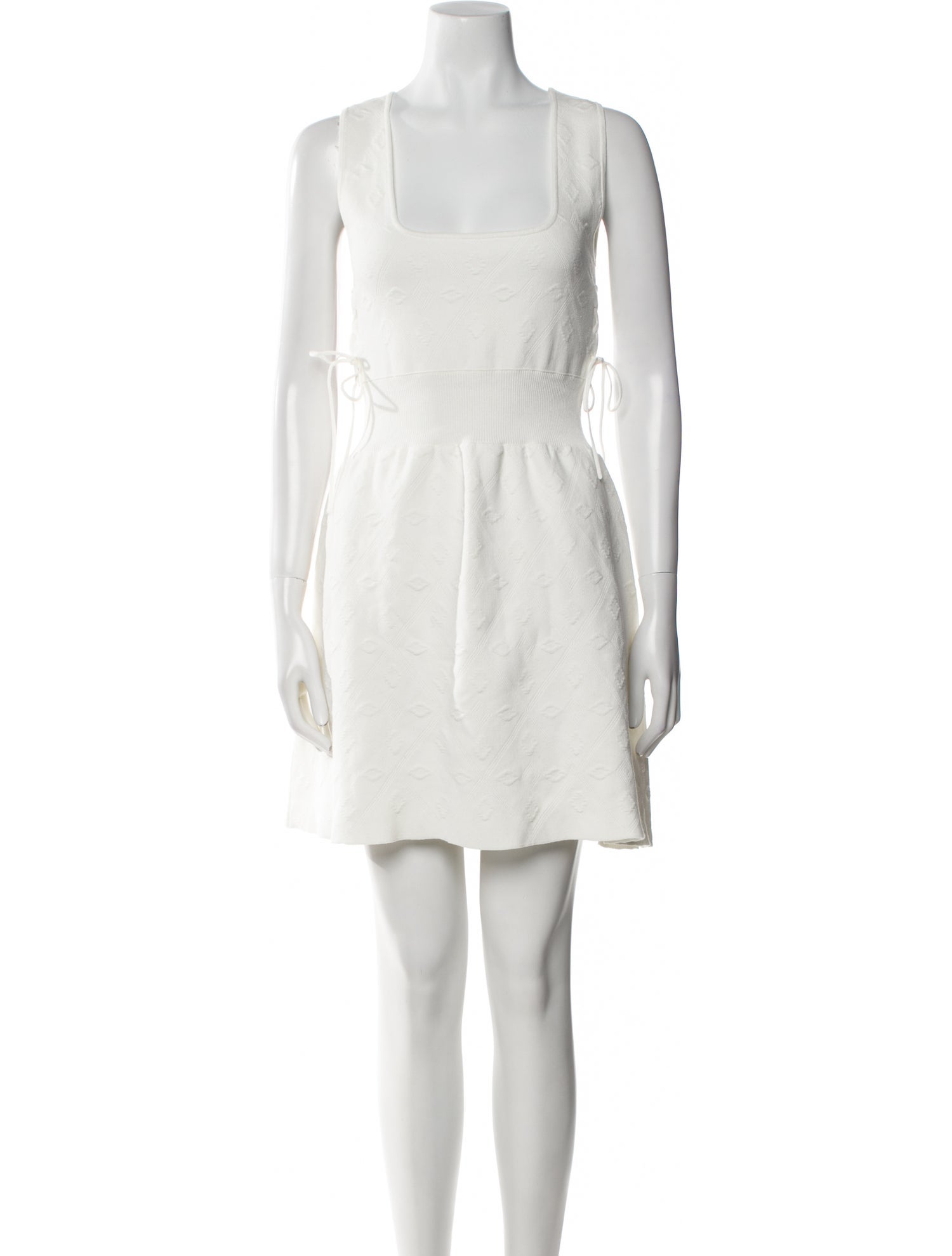 Derek Lam 10 Crosby Square Neckline Mini Dress