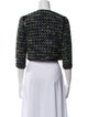 Derek Lam Wool Tweed Pattern Bolero