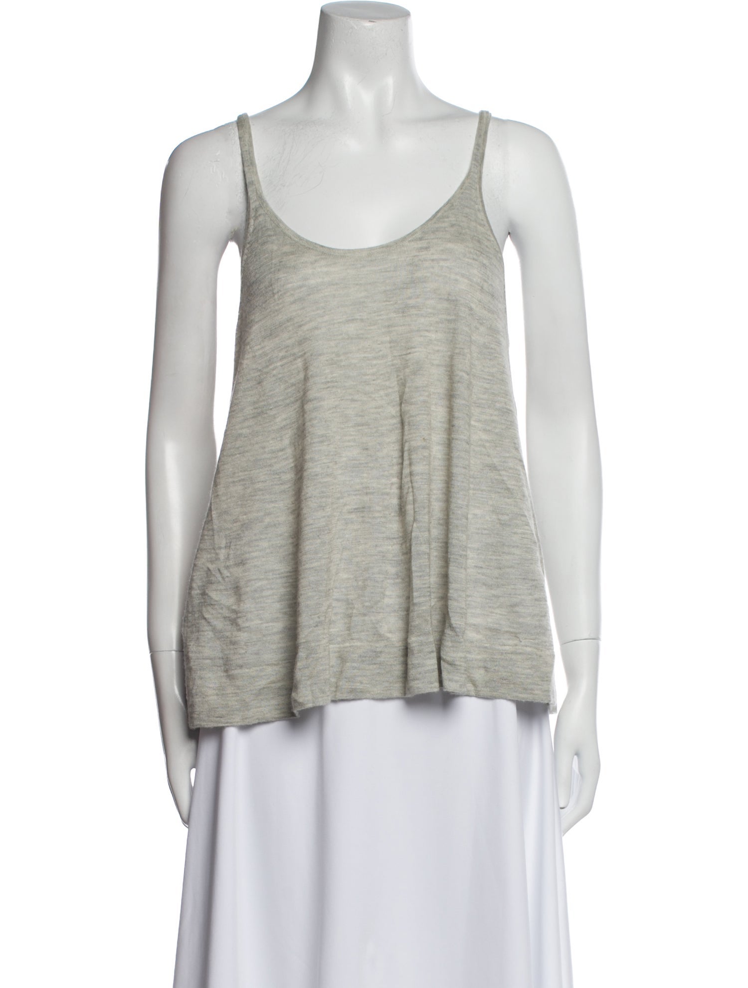Derek Lam Cashmere Scoop Neck Top