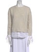 Derek Lam Crew Neck Long Sleeve Sweatshirt
