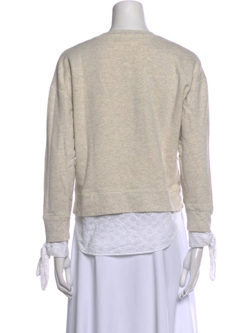 Derek Lam Crew Neck Long Sleeve Sweatshirt