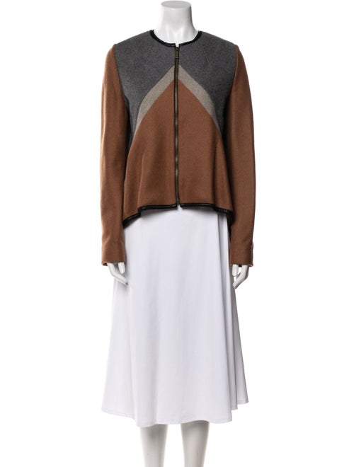 Derek Lam Wool Striped Jacket