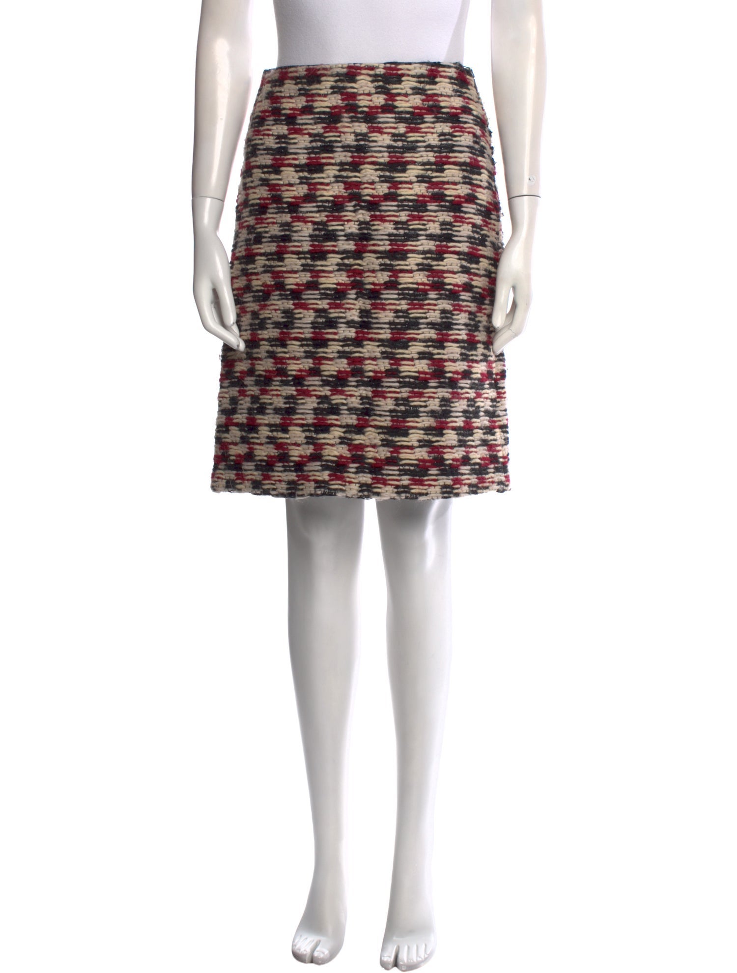 Derek Lam Patterned Knee-Length Skirt
