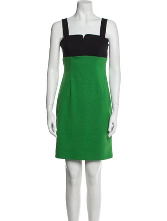 Derek Lam Square Neckline Mini Dress