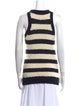 Derek Lam Striped Crew Neck Top