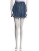 Derek Lam Distressed Accents Mini Skirt