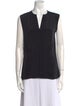 Derek Lam Silk V-Neck Blouse