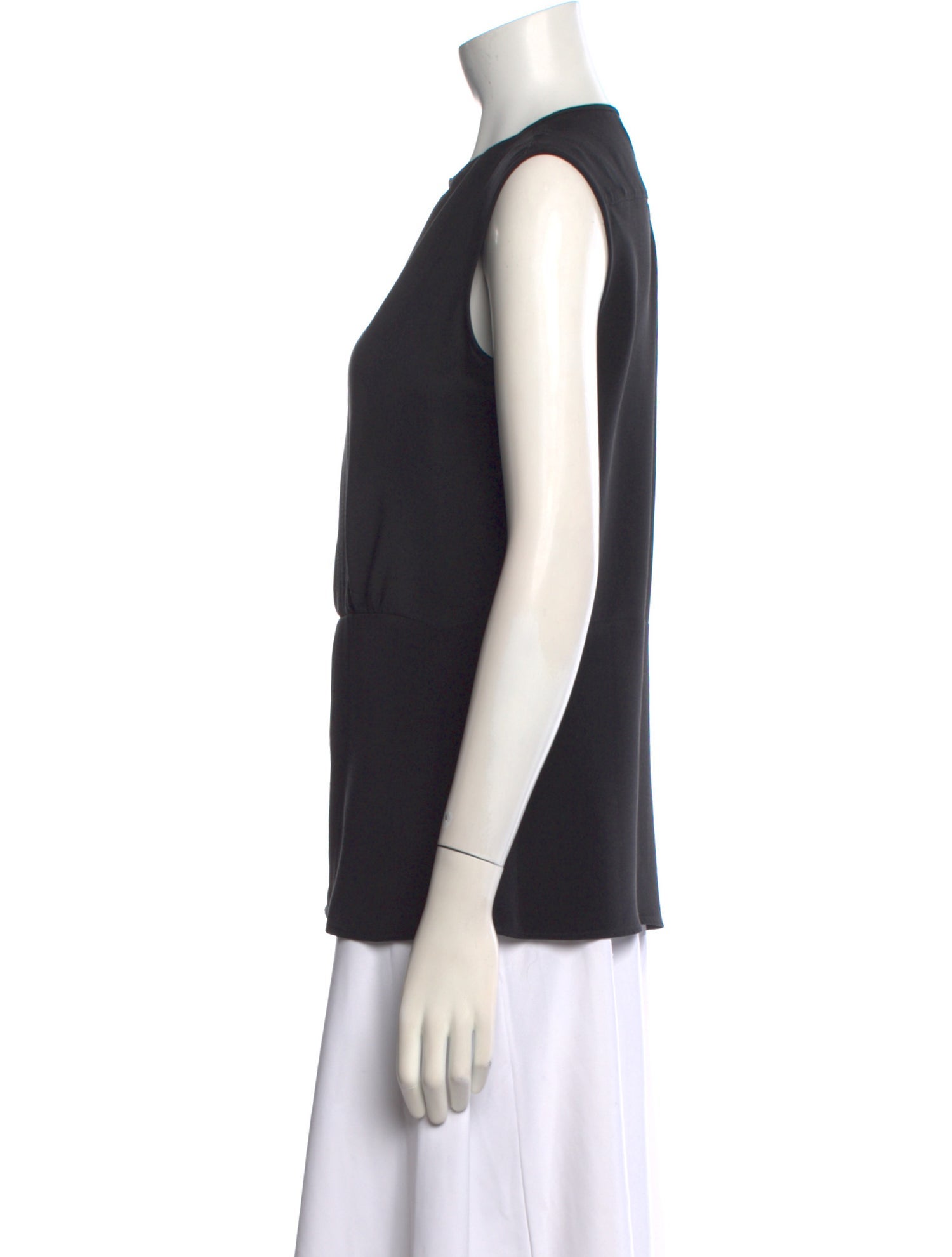 Derek Lam Silk V-Neck Blouse