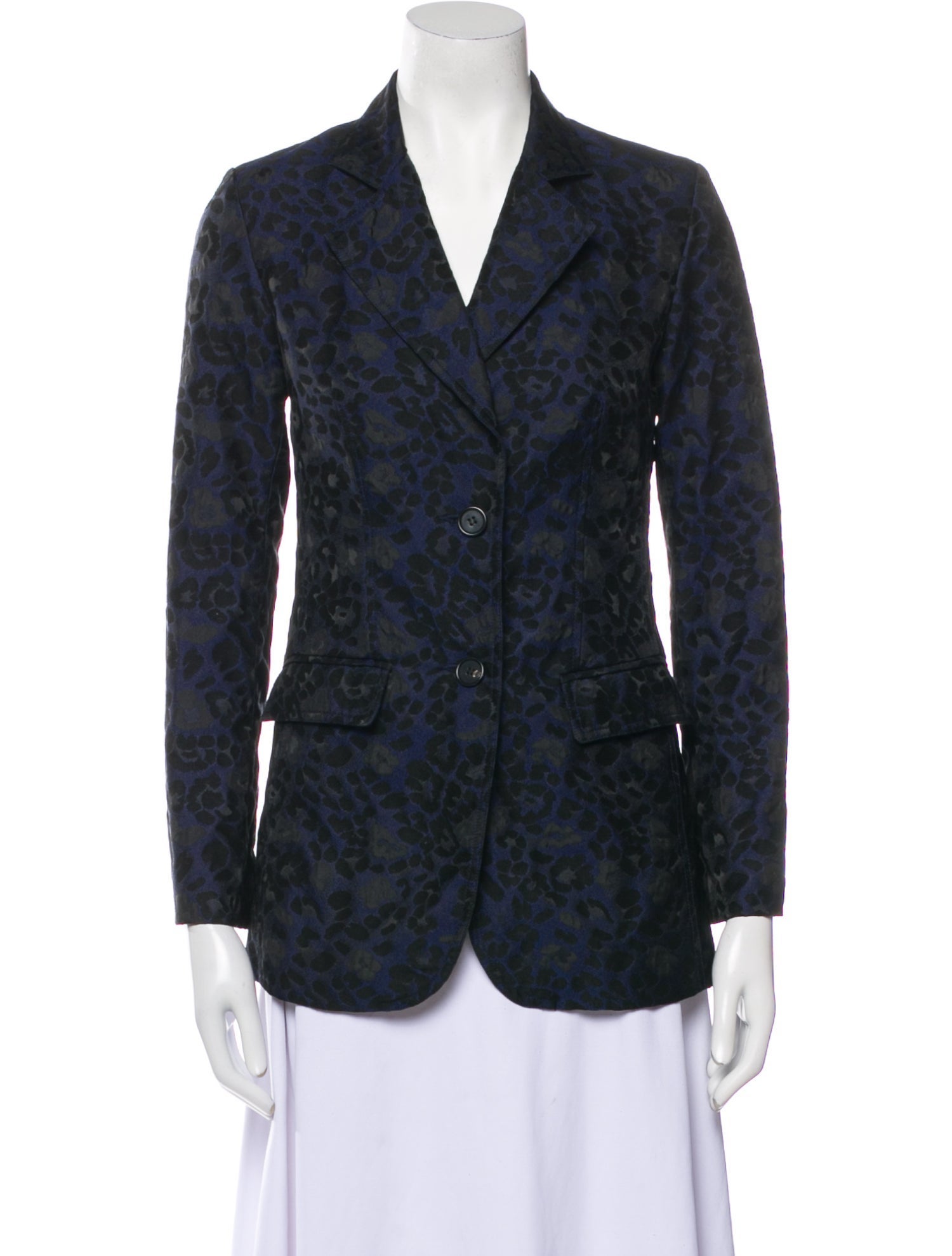 Derek Lam Animal Print Blazer