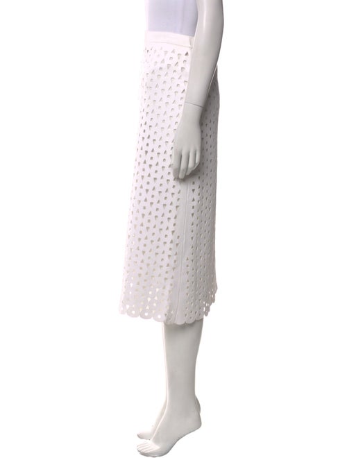 Derek Lam Lace Pattern Midi Length Skirt