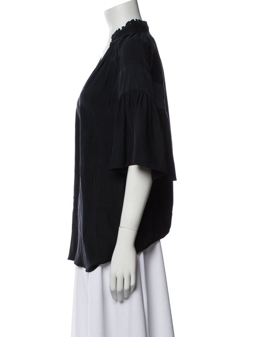 Derek Lam Silk V-Neck Blouse