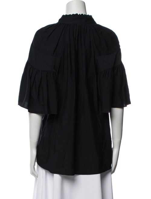 Derek Lam Silk V-Neck Blouse
