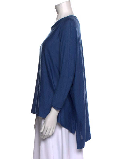 Derek Lam Cashmere Scoop Neck Blouse