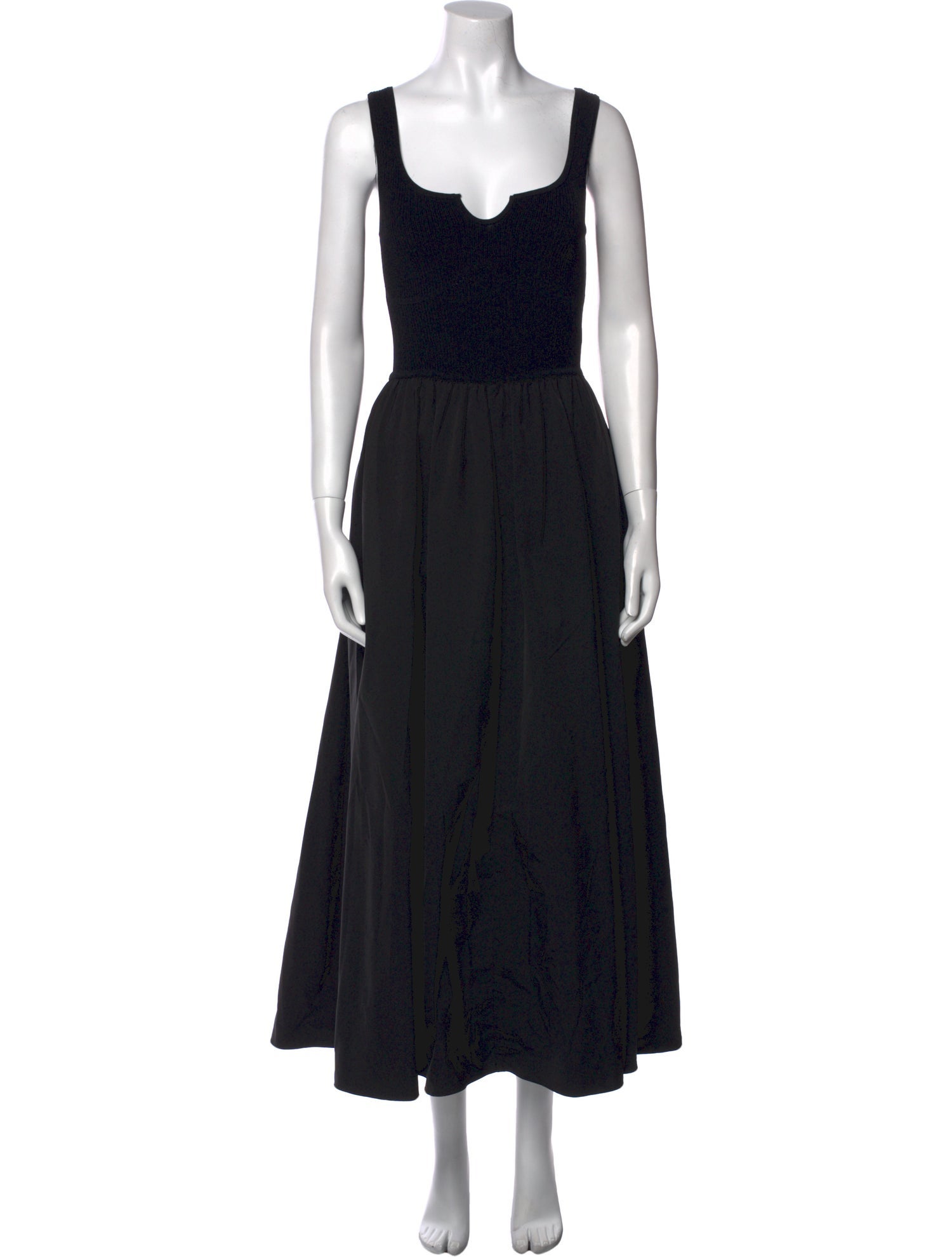 Derek Lam Square Neckline Long Dress