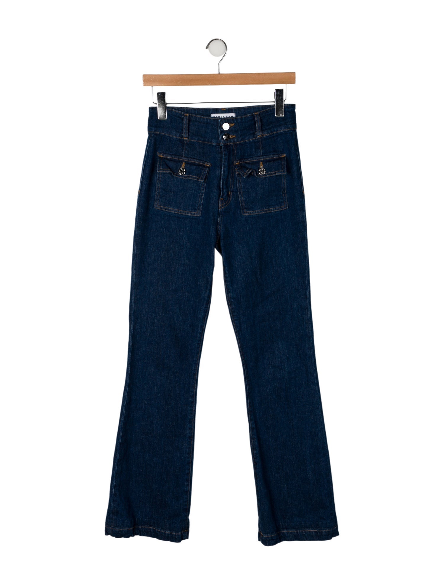 Derek Lam High-Rise Wide Leg Jeans