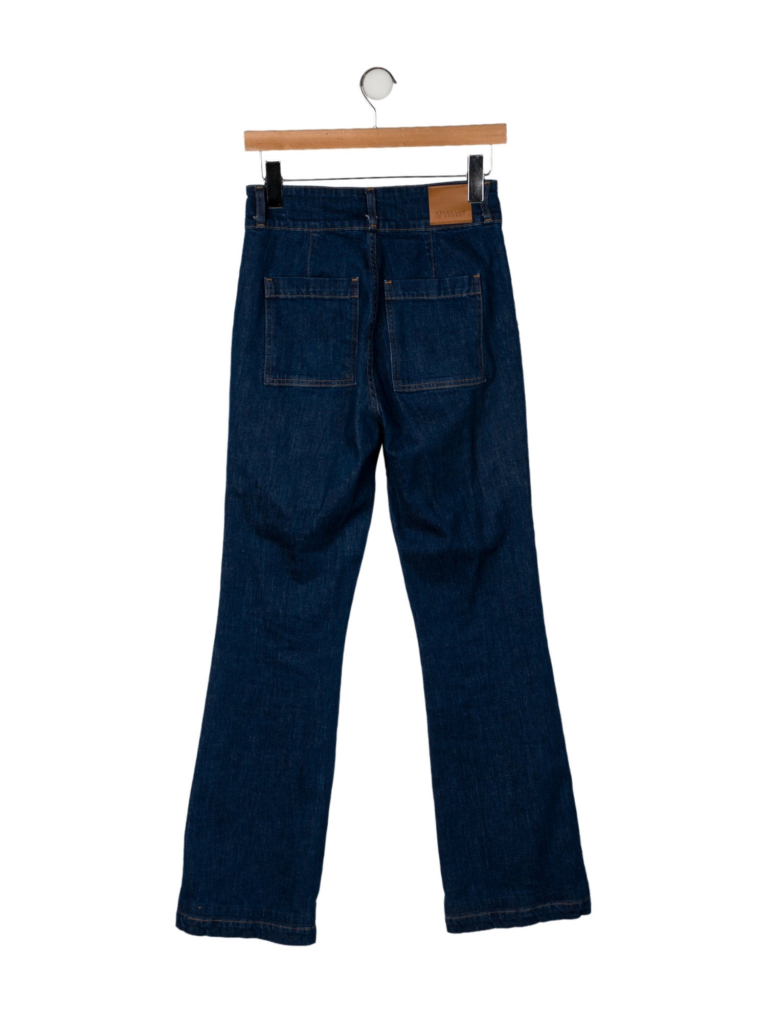 Derek Lam High-Rise Wide Leg Jeans