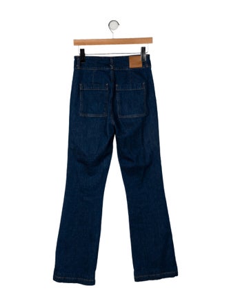 Derek Lam High-Rise Wide Leg Jeans