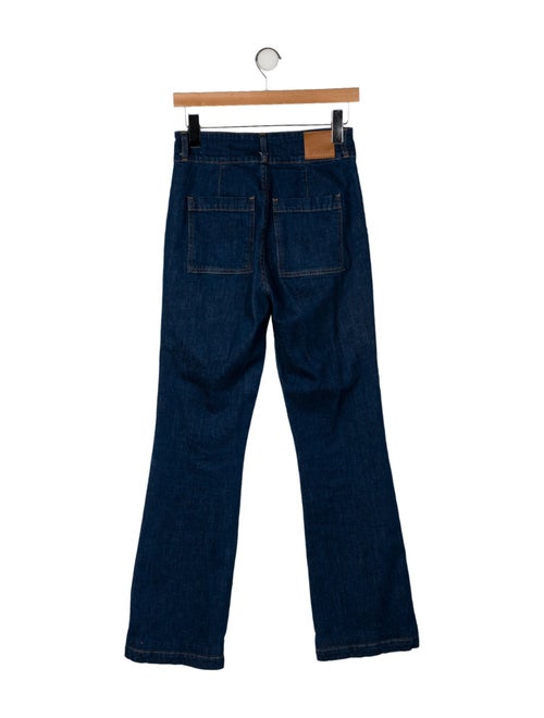 Derek Lam High-Rise Wide Leg Jeans