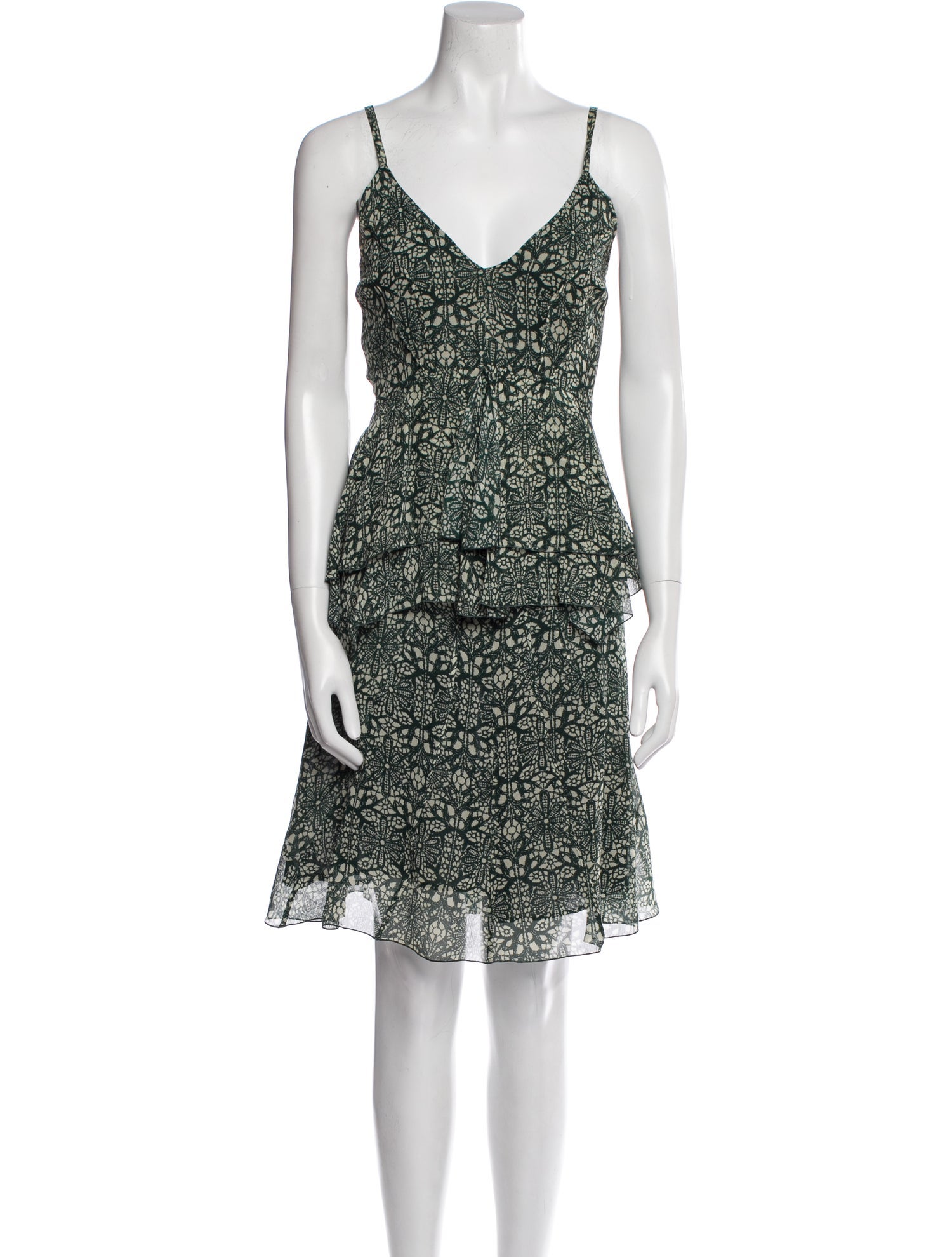 Derek Lam Silk Knee-Length Dress