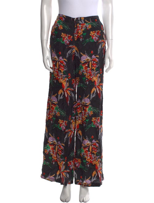 Derek Lam Silk Wide Leg Pants