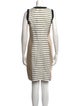 Derek Lam Striped Knee-Length Dress