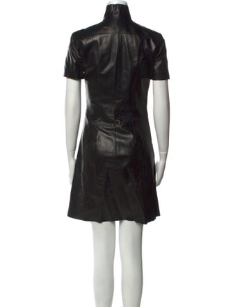 Derek Lam Mock Neck Mini Dress