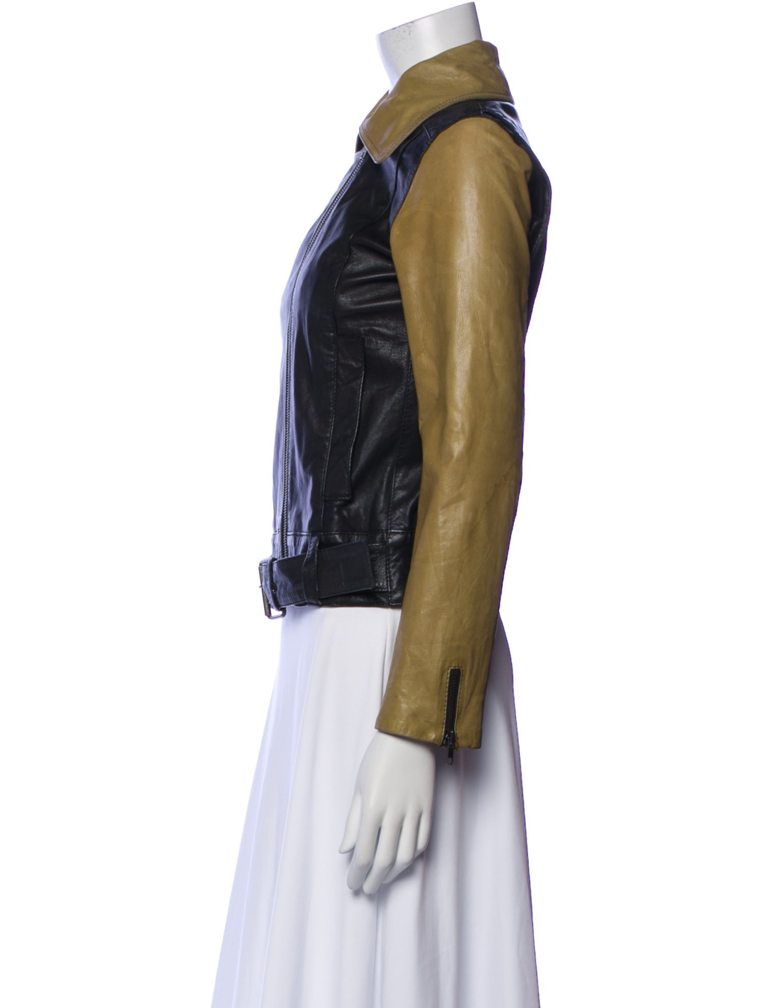 Derek Lam Leather Biker Jacket