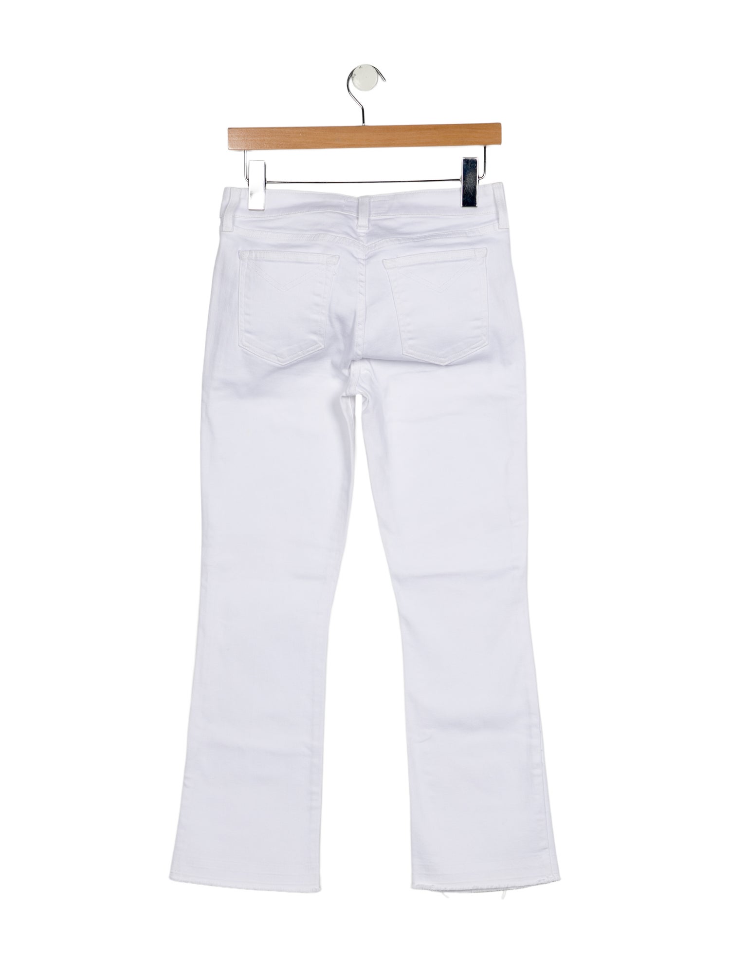 Derek Lam 10 Crosby Mid-Rise Straight Leg Jeans
