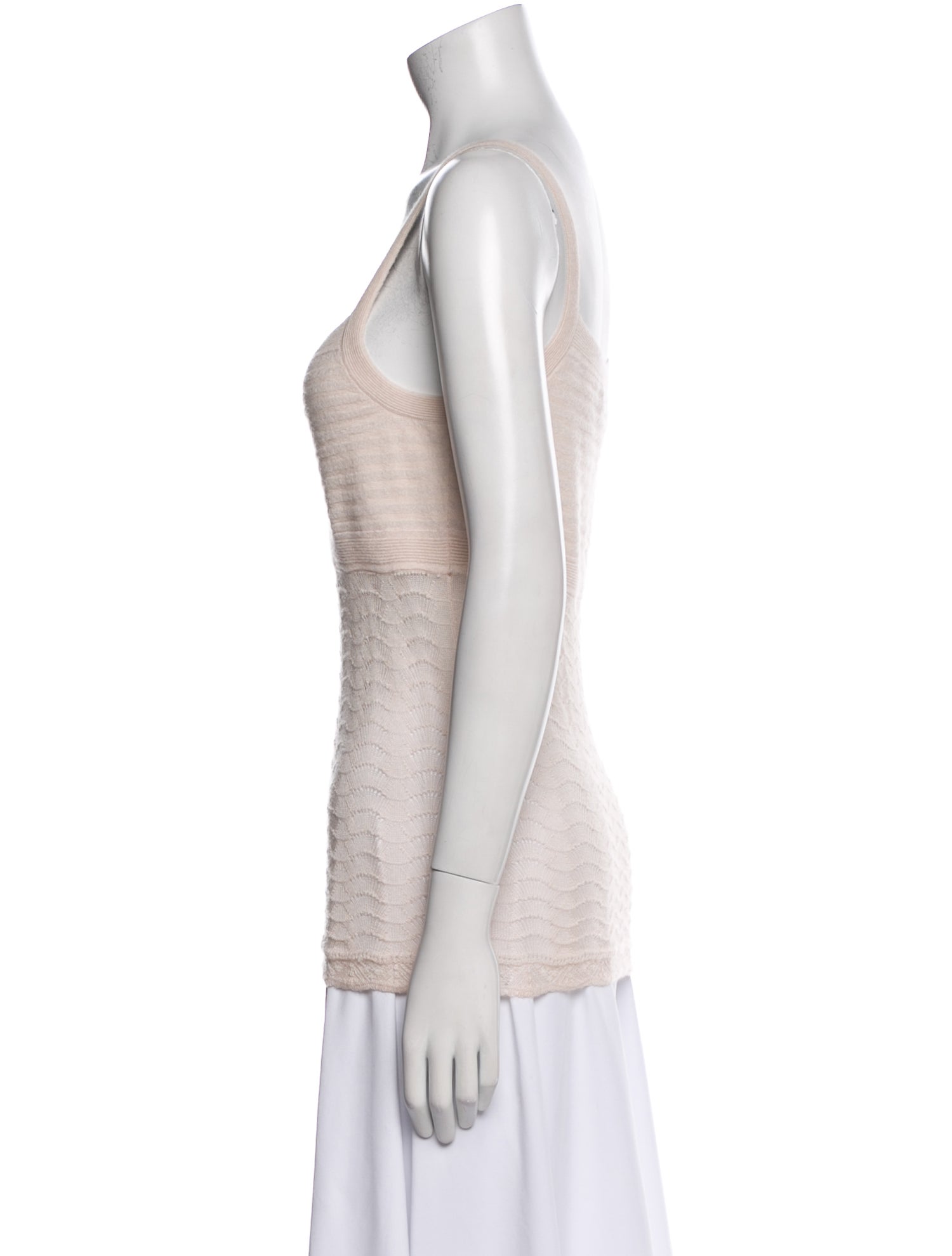 Derek Lam Square Neckline Sleeveless Top